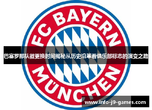 巴塞罗那队徽更换时间揭秘从历史沿革看俱乐部标志的演变之路