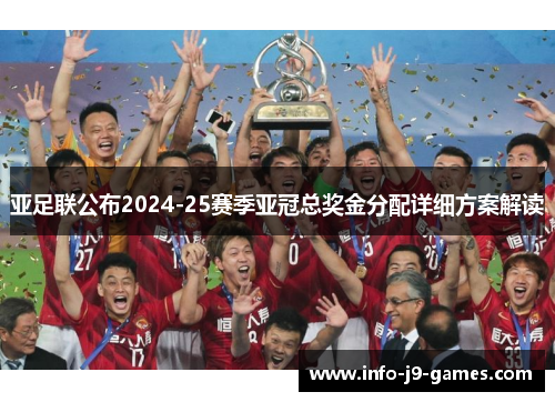 亚足联公布2024-25赛季亚冠总奖金分配详细方案解读